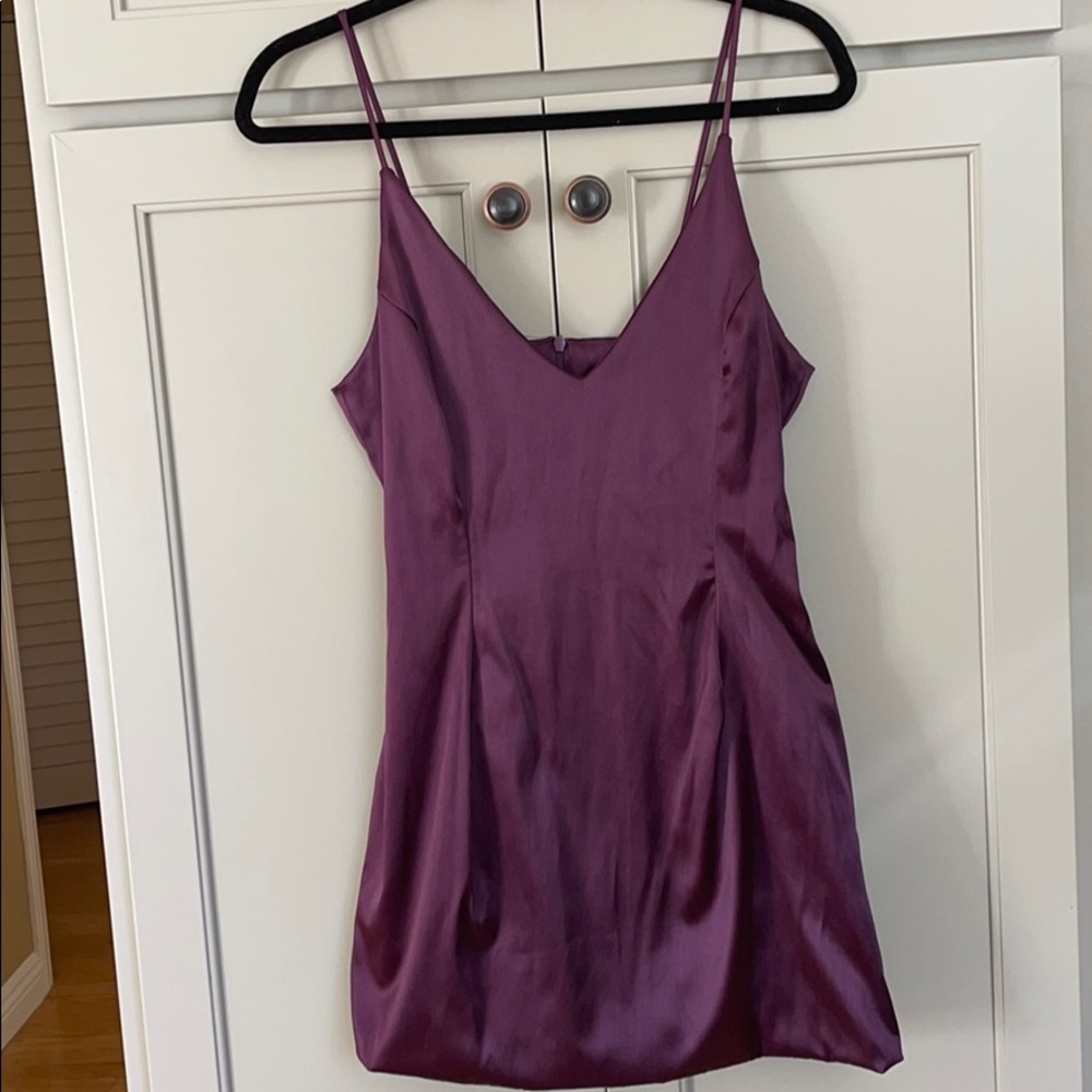 Lux LA Satin Mini Dress
